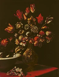 Blumenvase mit Waschbecken